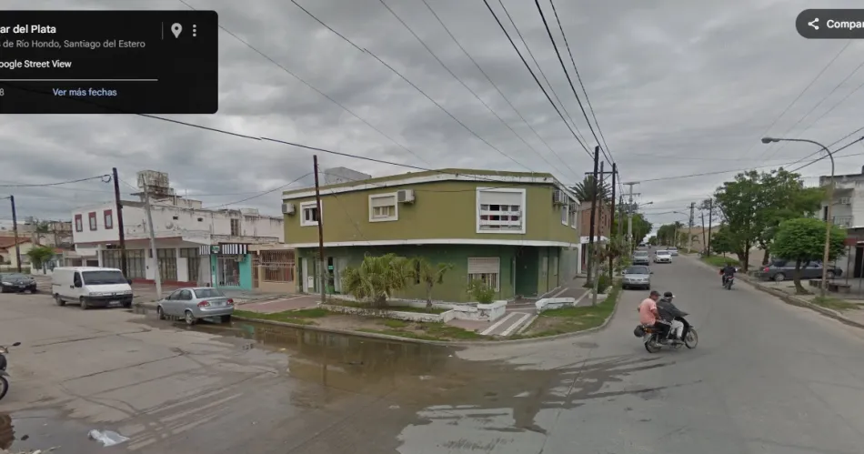 accidente fatal motociclista Las Termas