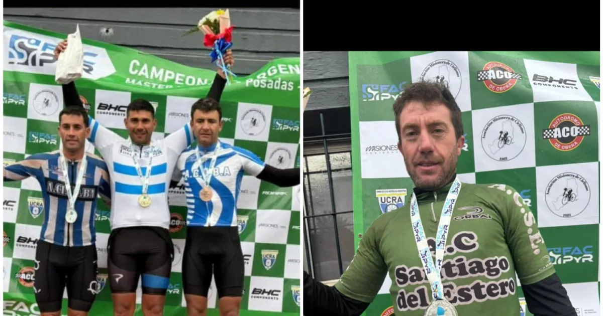 Ciclistas de Las Termas se destacaron en el Argentino en Misiones