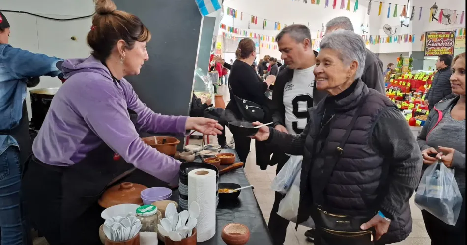 locro patrio en Las Termas