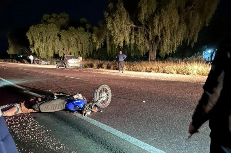 Dos accidentes graves en rutas 7 y 9: motociclistas heridos en colisiones con animales y vehículos