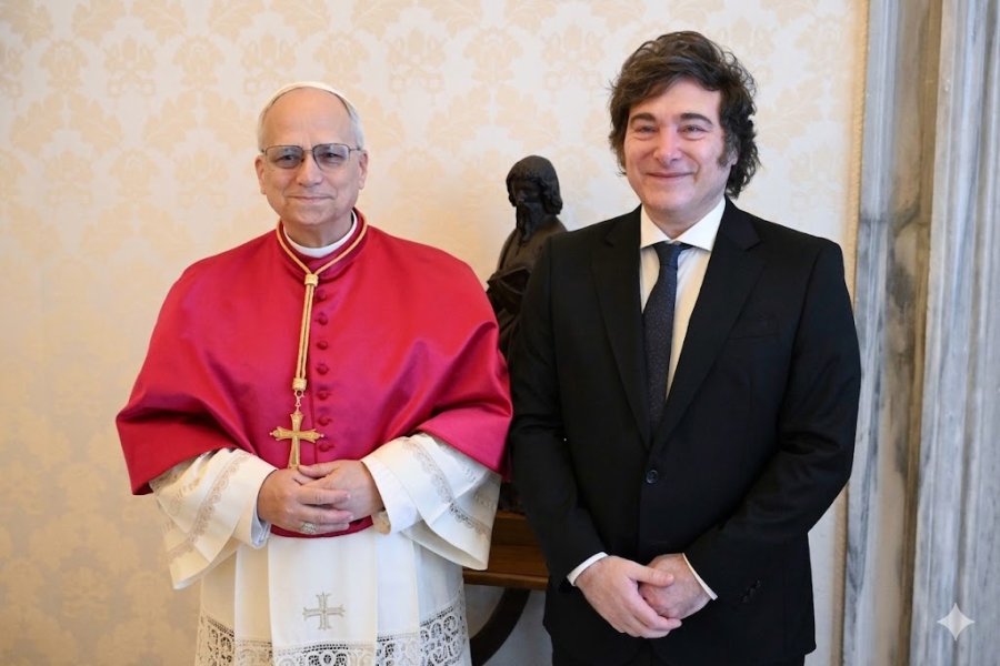Milei afirma que es ‘altamente probable’ la visita del Papa León XIV a Argentina en noviembre