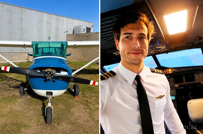 Muerte de un instructor de vuelo en Córdoba: cayó de la avioneta durante una práctica con una alumna