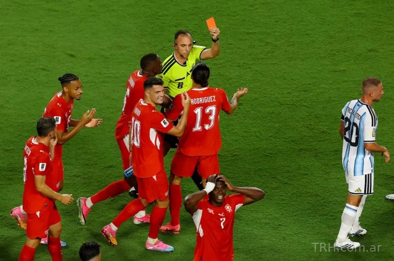 La IFAB admitió error del VAR en la expulsión de Embolo en el Argentina-Suiza del Mundial 2026