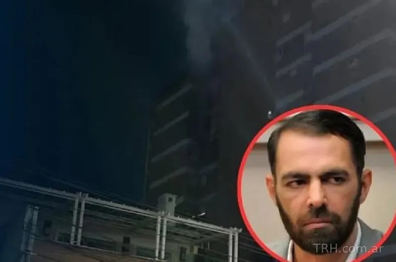Revocan la prisión domiciliaria a Ramiro Petros y ordenan su traslado a una comisaría tras un incendio en su edificio