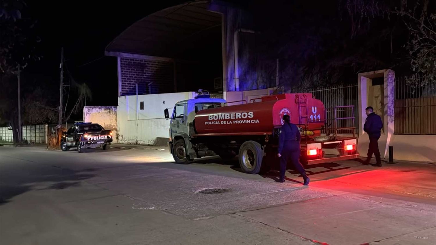 Incendio en carpintería abandonada en el sur de Santiago del Estero fue controlado sin heridos