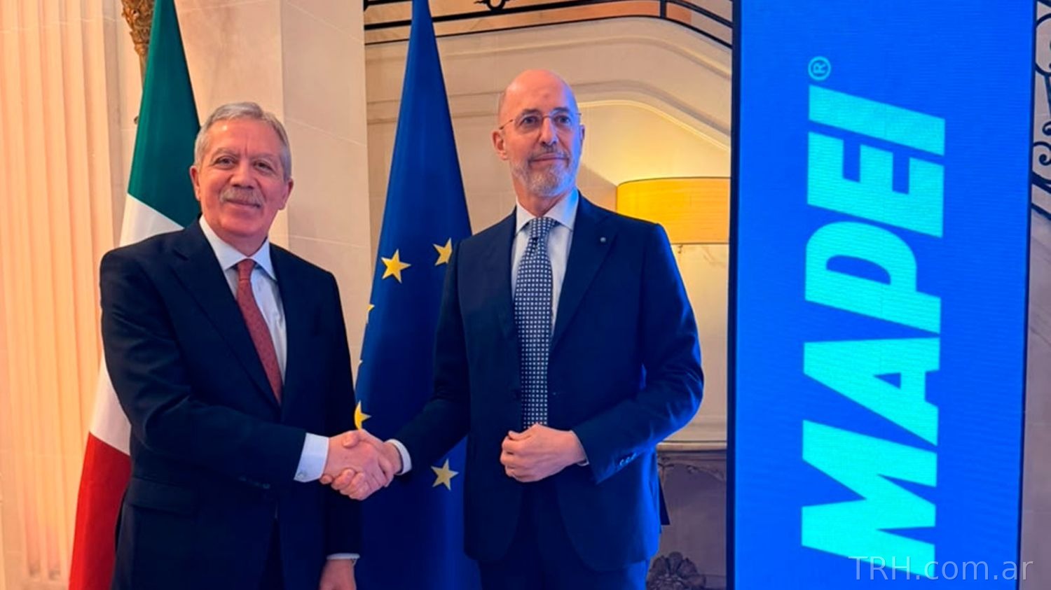 Santiago del Estero fortalece lazos con Italia y avanza en inversión industrial de Mapei en La Banda