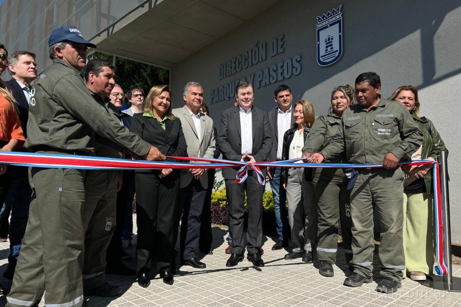 Inauguran el nuevo edificio de la Dirección de Parques y Paseos en la Costanera Sur