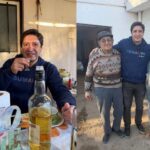 Marcelo Bernasconi cumplió con la tradición de la ruda en víspera de las elecciones en Sumampa
