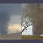 Un tornado causó destrozos en Santa Fe y se mantiene la alerta naranja por tormentas en seis provincias