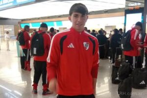 El juvenil santiagueño Tahiel Cabral disputará un prestigioso torneo internacional Sub-17 en China con River Plate