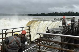 Cierran la Garganta del Diablo por 40 días para protegerla de las crecidas del río Iguazú