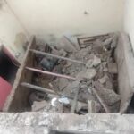 Derrumbe de una losa en una vivienda del barrio Libertad no dejó personas heridas