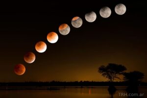Eclipse lunar de agosto: horarios y recomendaciones para observar el fenómeno en el país