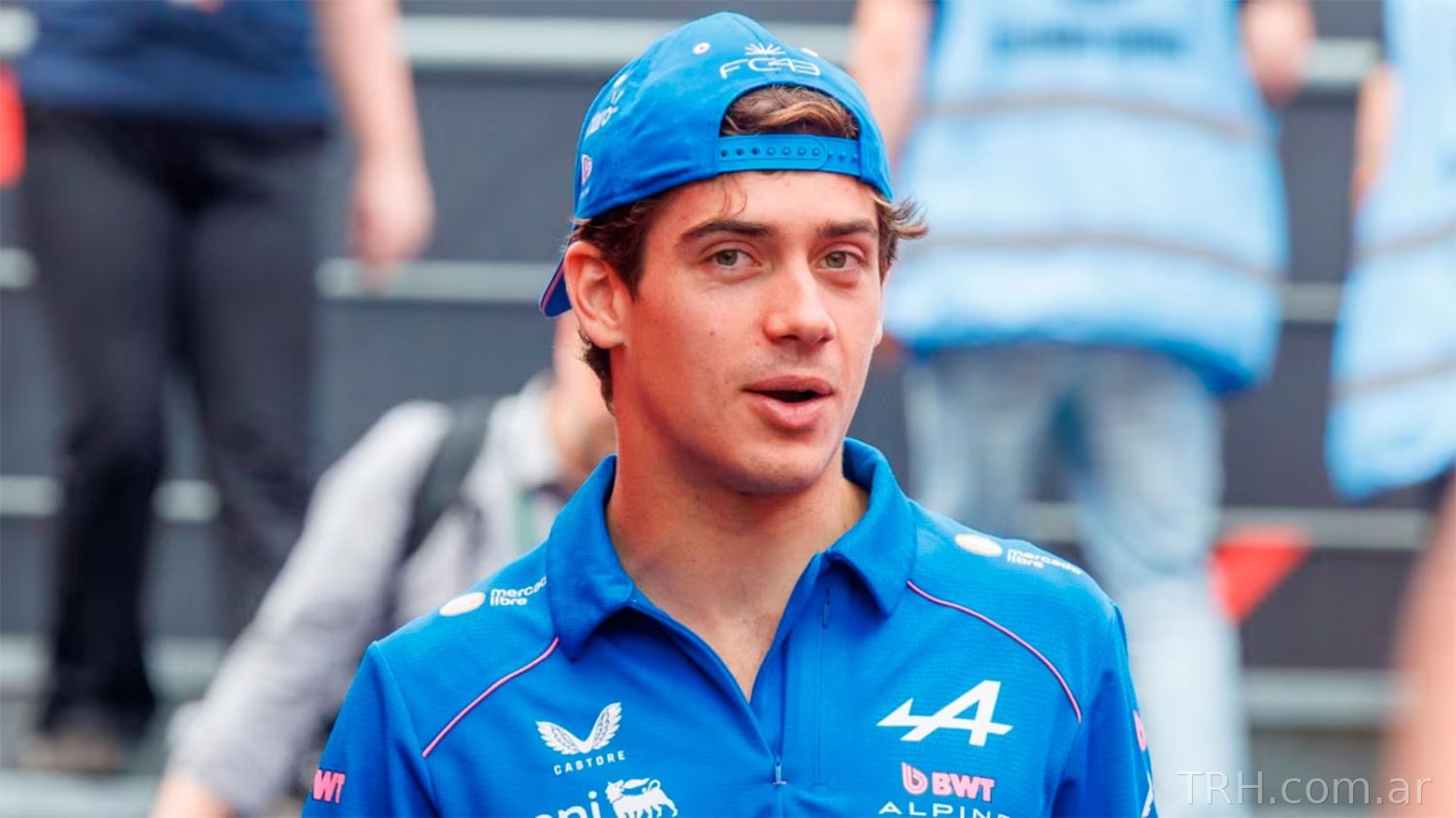 Lando Norris festejando la obtención de la pole position para el Gran Premio de Países Bajos