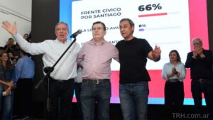 El Frente Cívico por Santiago se impuso en los 26 distritos que renovaron autoridades municipales