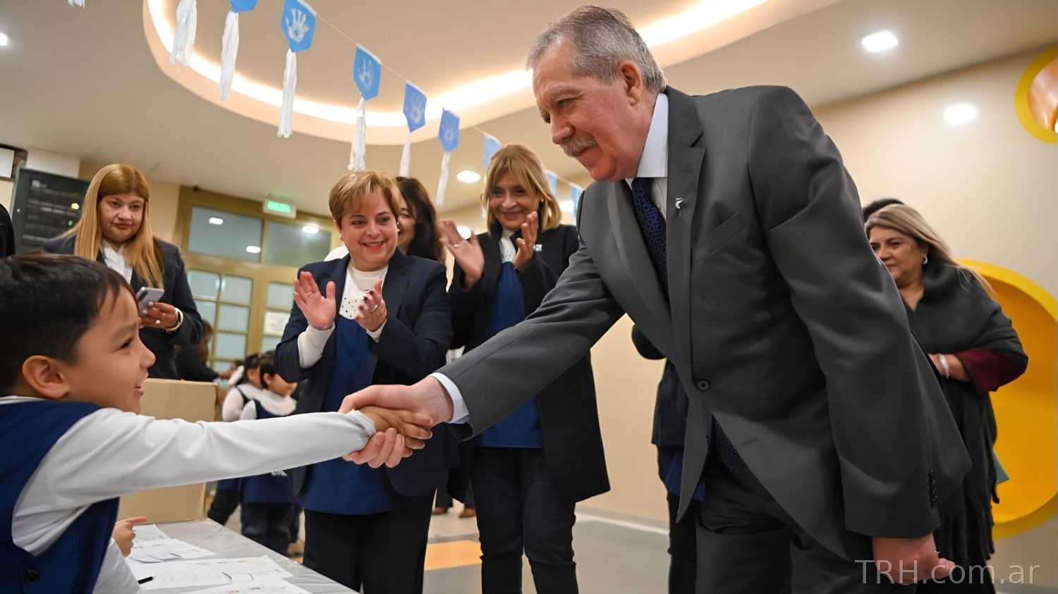 Inauguración de obras de infraestructura escolar en el interior de Santiago del Estero