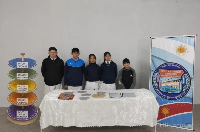 Proyecto educativo de matemática de la Escuela 827 para la Feria Provincial de Ciencias