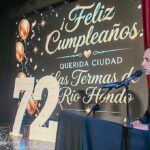 Las Termas de Río Hondo celebró su 72° aniversario con un emotivo acto central