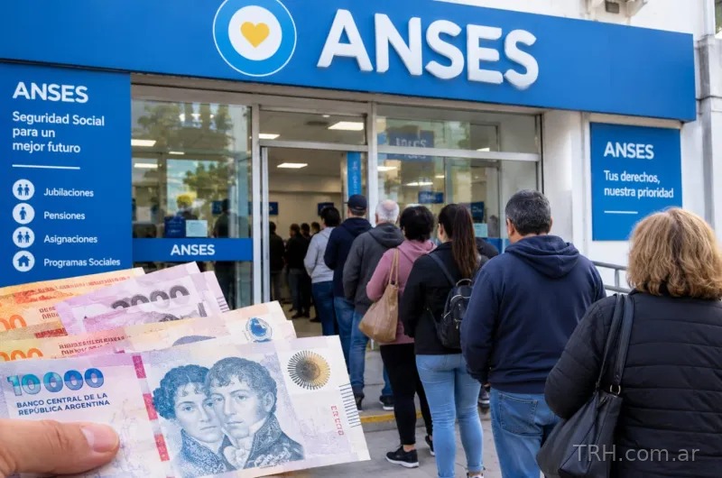 Oficina de ANSES donde se tramitan jubilaciones y asignaciones sociales