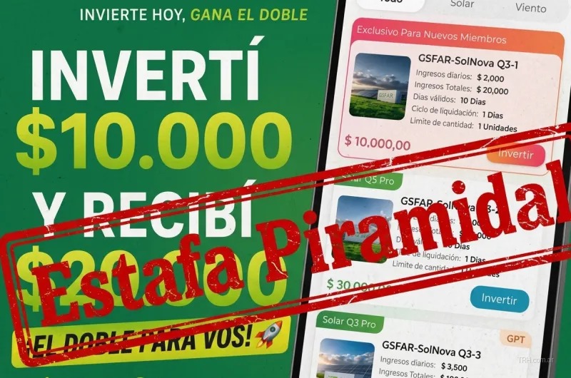 Incertidumbre en Santiago del Estero por la repentina caída de la plataforma de inversión GSFAR