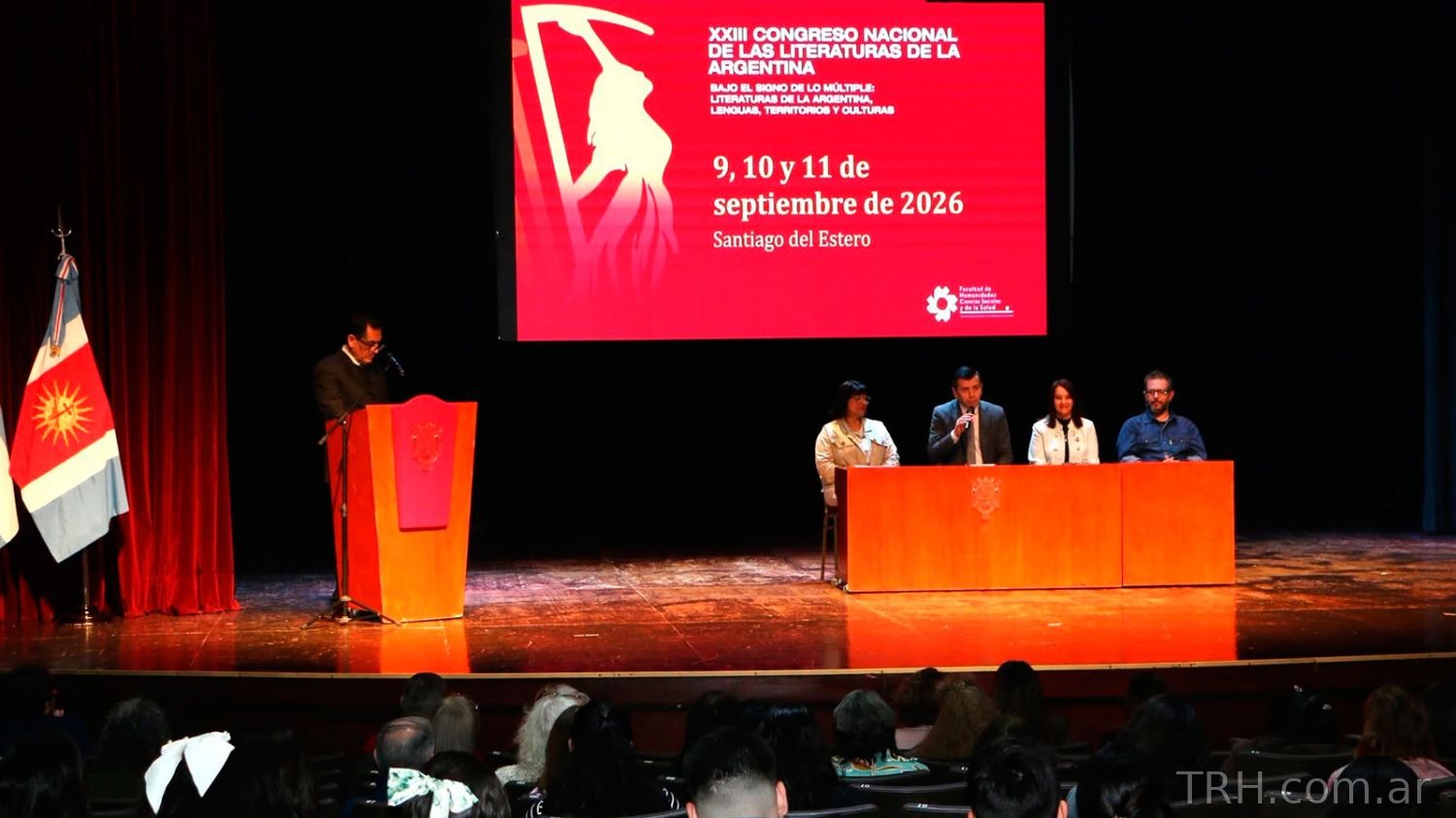 La UNSE inauguró el XXIII Congreso Nacional de las Literaturas de la Argentina