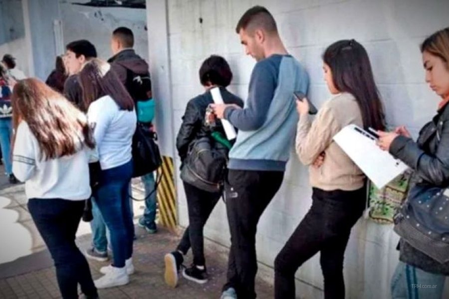 Informe sobre desempleo y actividad económica en Argentina durante el segundo trimestre