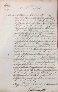 Difundieron documentos históricos de 1833 sobre Malvinas preservados en el Archivo de Santiago del Estero