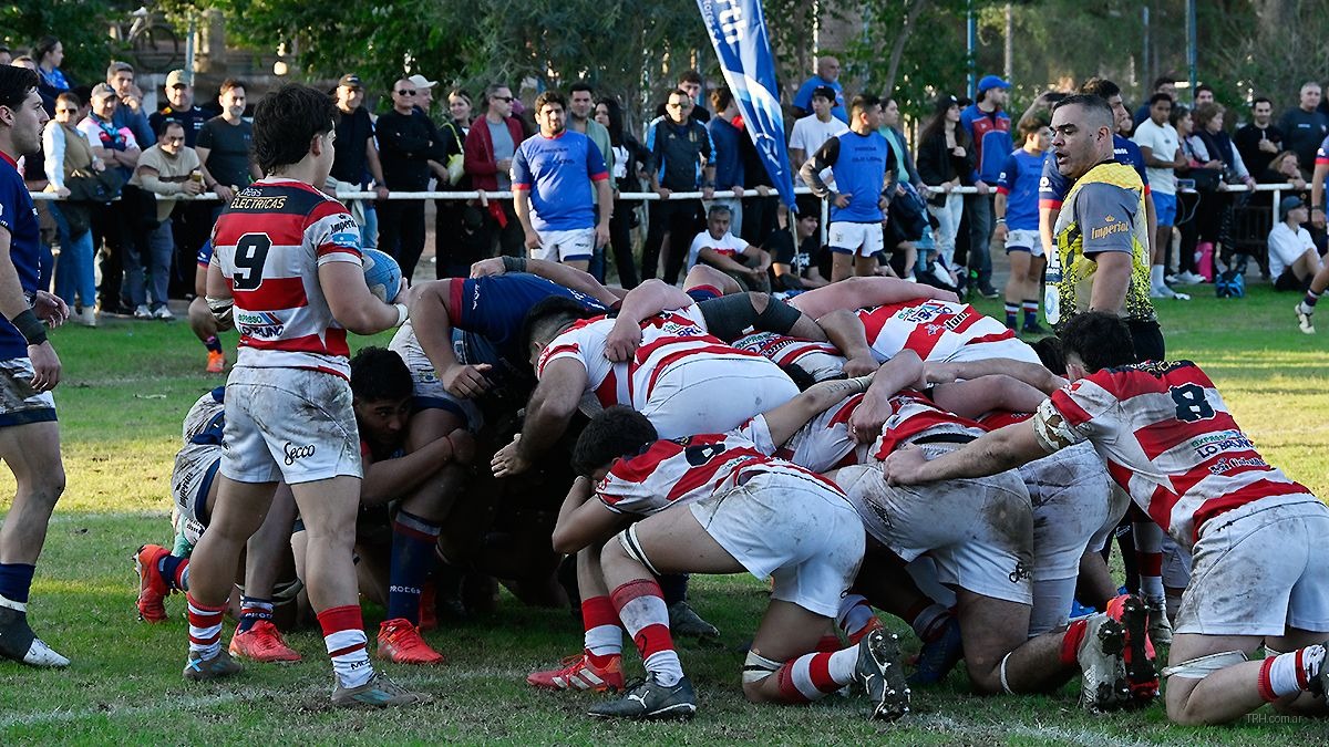 Cancha de Santiago Rugby preparada para la final del Campeonato Anual de la USR.
