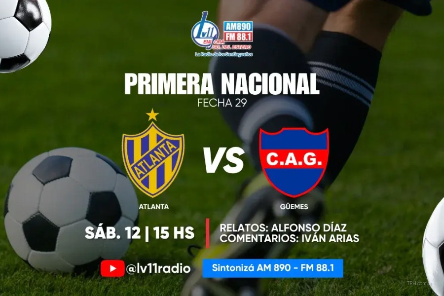 Jugadores de Güemes disputando una pelota ante la marca del rival