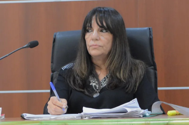 Juzgado de Género durante la tramitación de causas penales en la provincia.