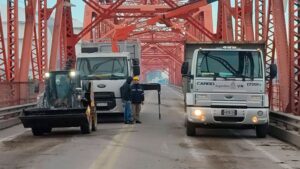 El Puente Carretero estará cortado jueves y viernes por tareas de mantenimiento