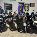 Controles viales en Las Termas: secuestraron once motocicletas por falta de casco y documentación