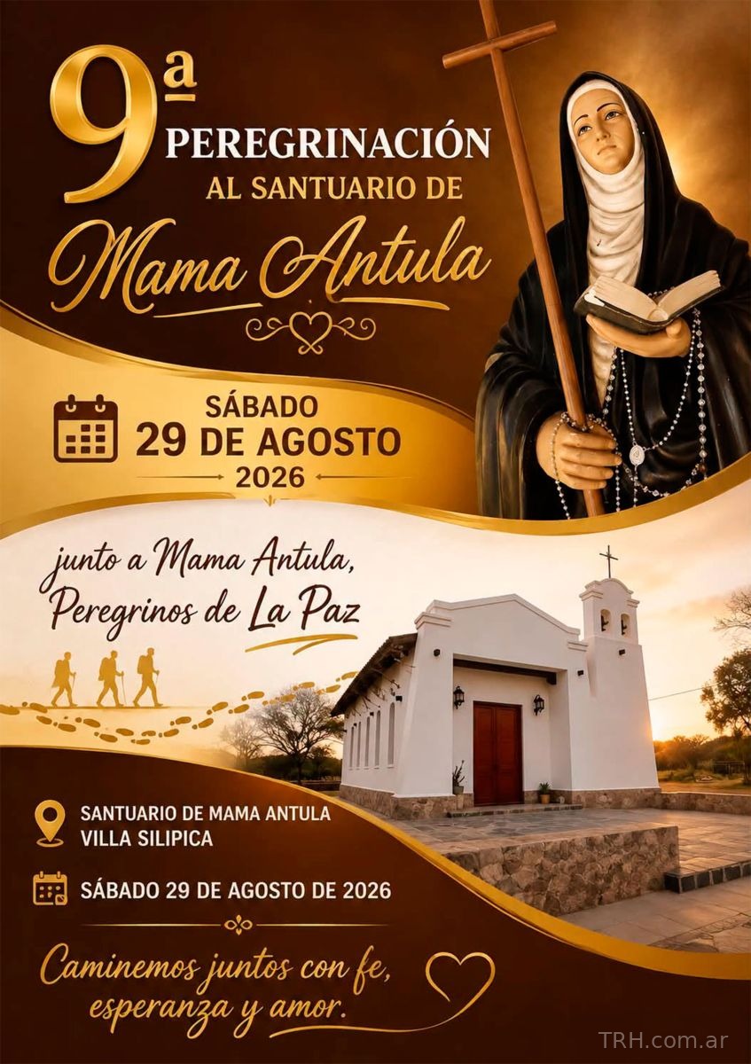 Parada de descanso y oración comunitaria en una capilla del Camino Real