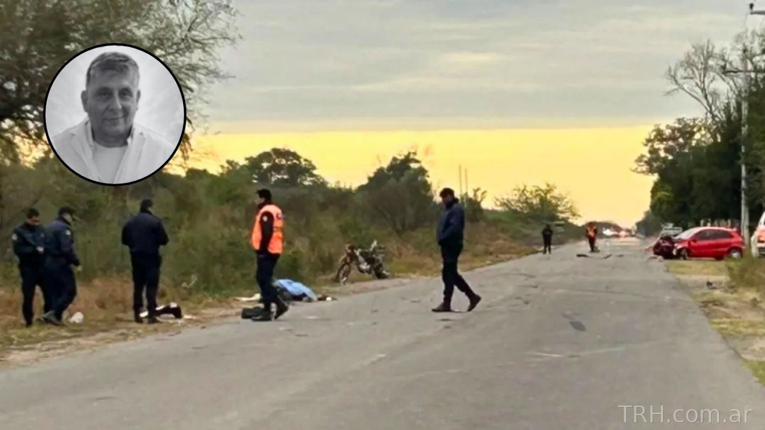 Tramo de la Ruta Nacional 34 Vieja a la altura de El Polear