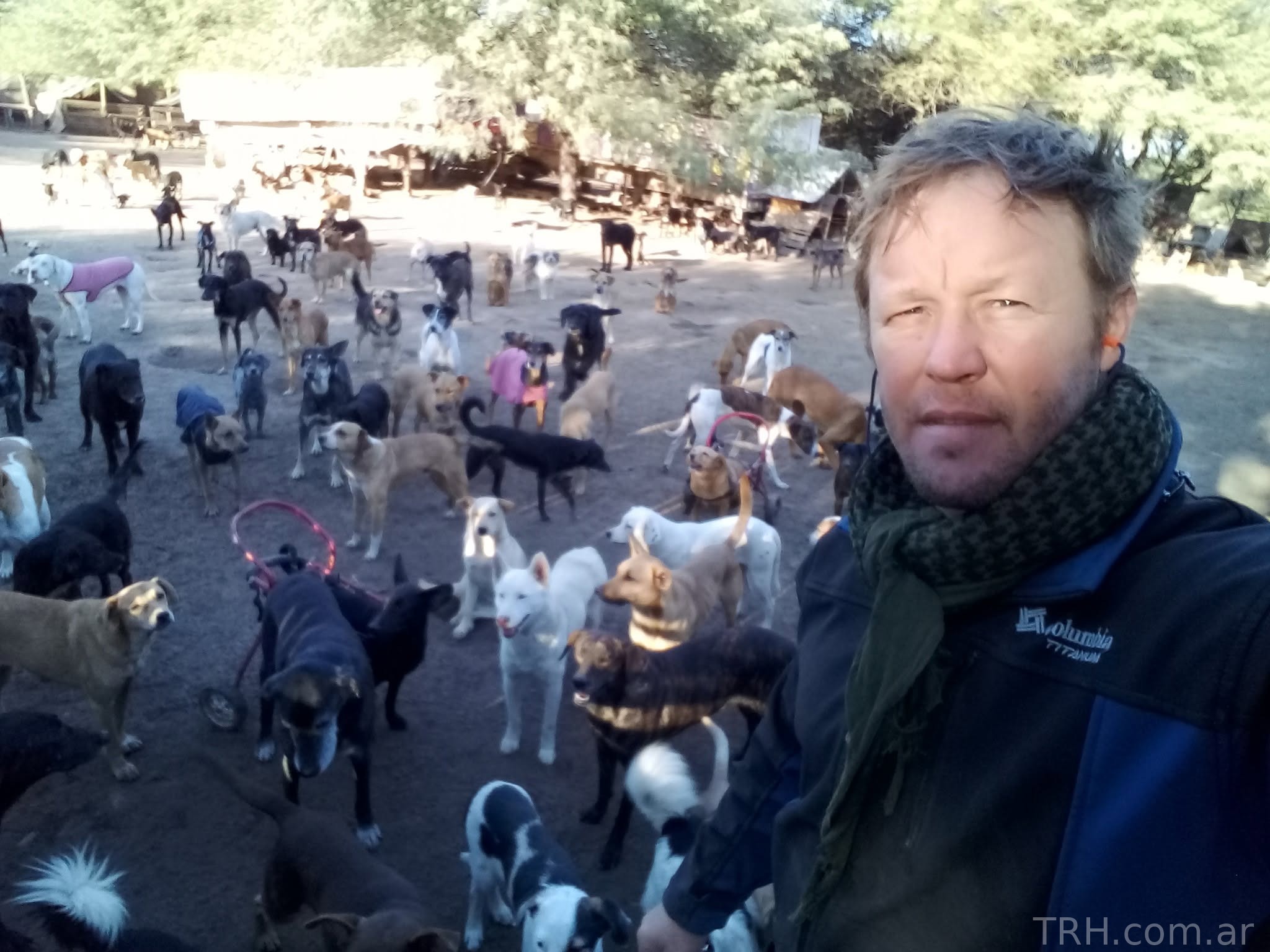 Instalaciones del refugio de animales El Montecito de los Canichones en Santiago del Estero