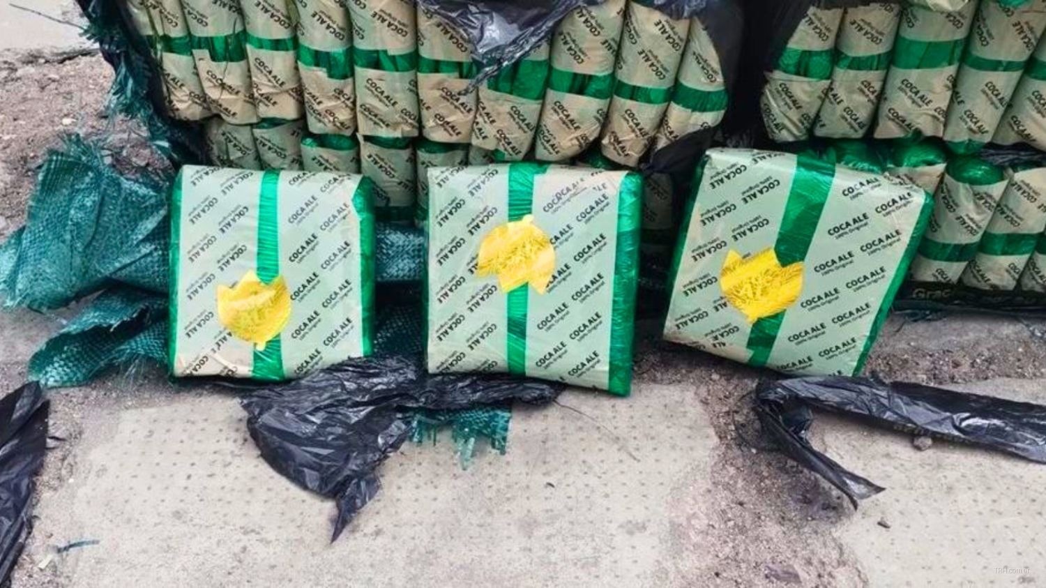 Gendarmería Nacional secuestró 420 kilos de hojas de coca en un control sobre la Ruta 34 en Fernández.