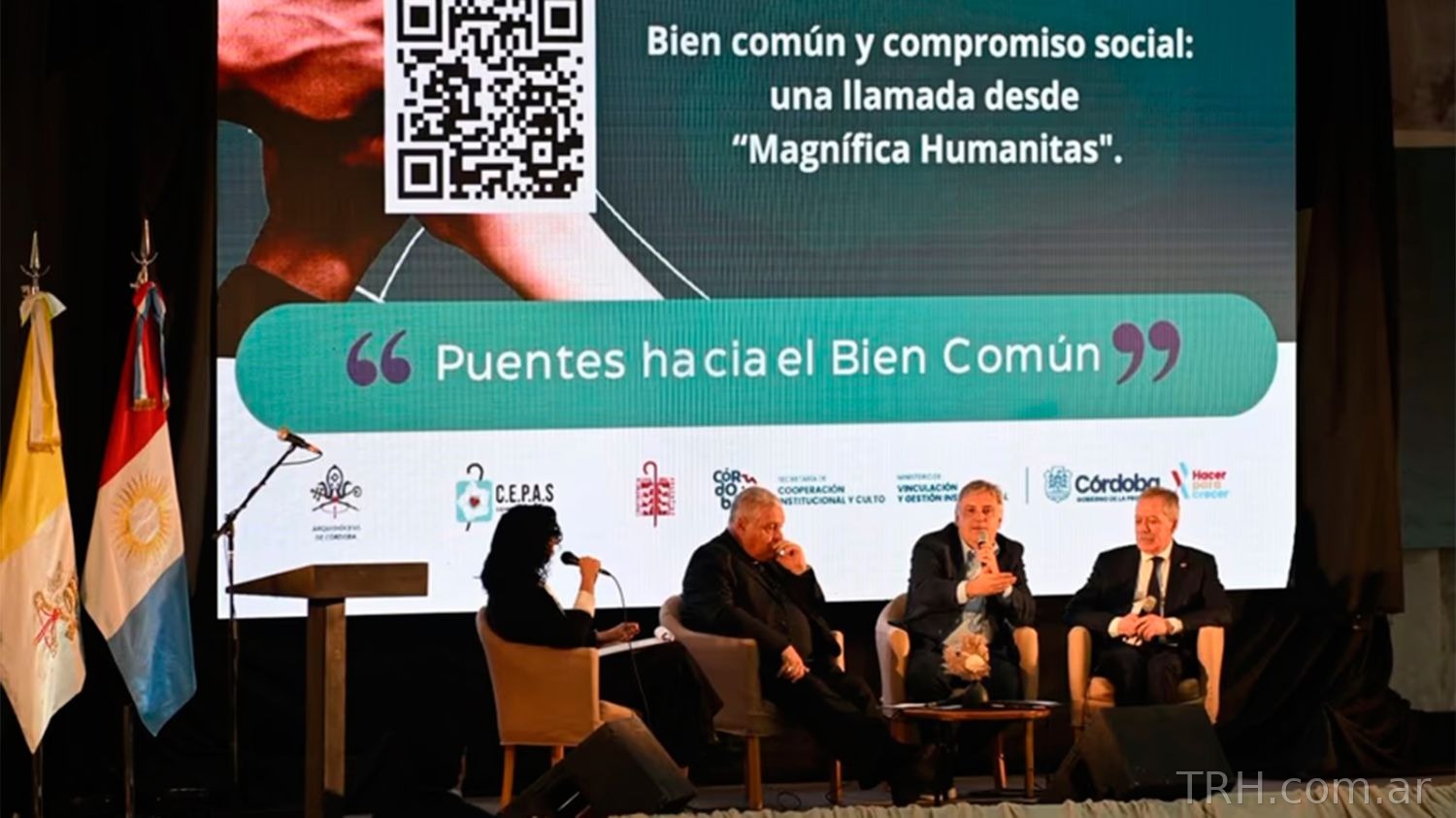 Participantes y autoridades durante el cierre de la Semana Social 2026 en Córdoba