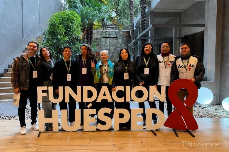 Delegación de Santiago del Estero y Las Termas en el simposio de Fundación Huésped