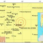Un sismo de magnitud 2,7 tuvo su epicentro a 73 kilómetros de Las Termas de Río Hondo