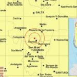 Un sismo de magnitud 5 registrado en Tucumán se sintió de forma leve en Santiago del Estero