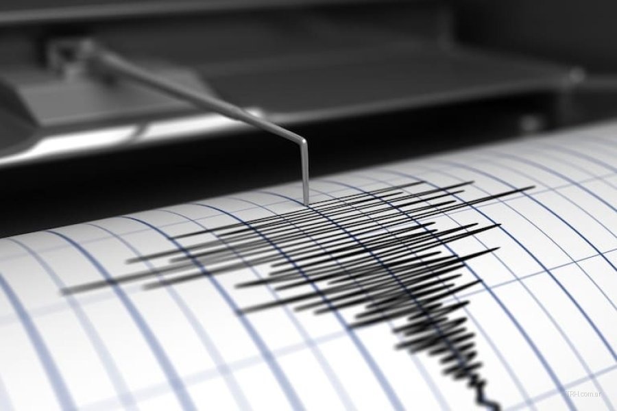 Ubicación del epicentro sísmico en el departamento Trancas