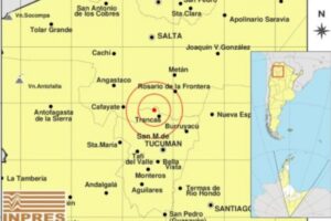 Un sismo de magnitud 5 registrado en Tucumán se sintió de forma leve en Santiago del Estero